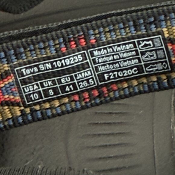 Teva Hurricane XLT 2 Canyon Red Sandals Women Size 10 Aztec Water Hiking Shoes - Picture 8 of 8